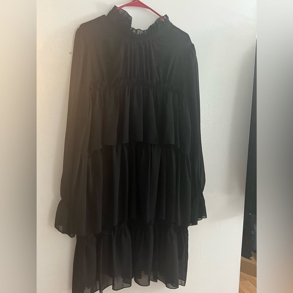 All black never worn cocktail dress